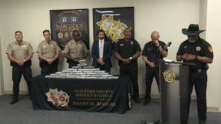 Two arrested after Guilford County task force seizes cocaine fentanyl in drug bust