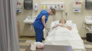 Assists With Use Of Bedpan