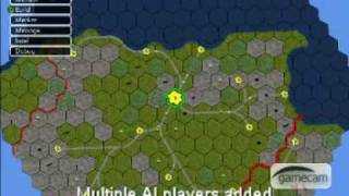 Hex World Test Demo 3: AI