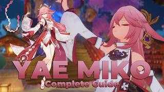 Yae Miko - The COMPREHENSIVE Genshin Guide [Kit, Special Tactics, Teams and Builds]