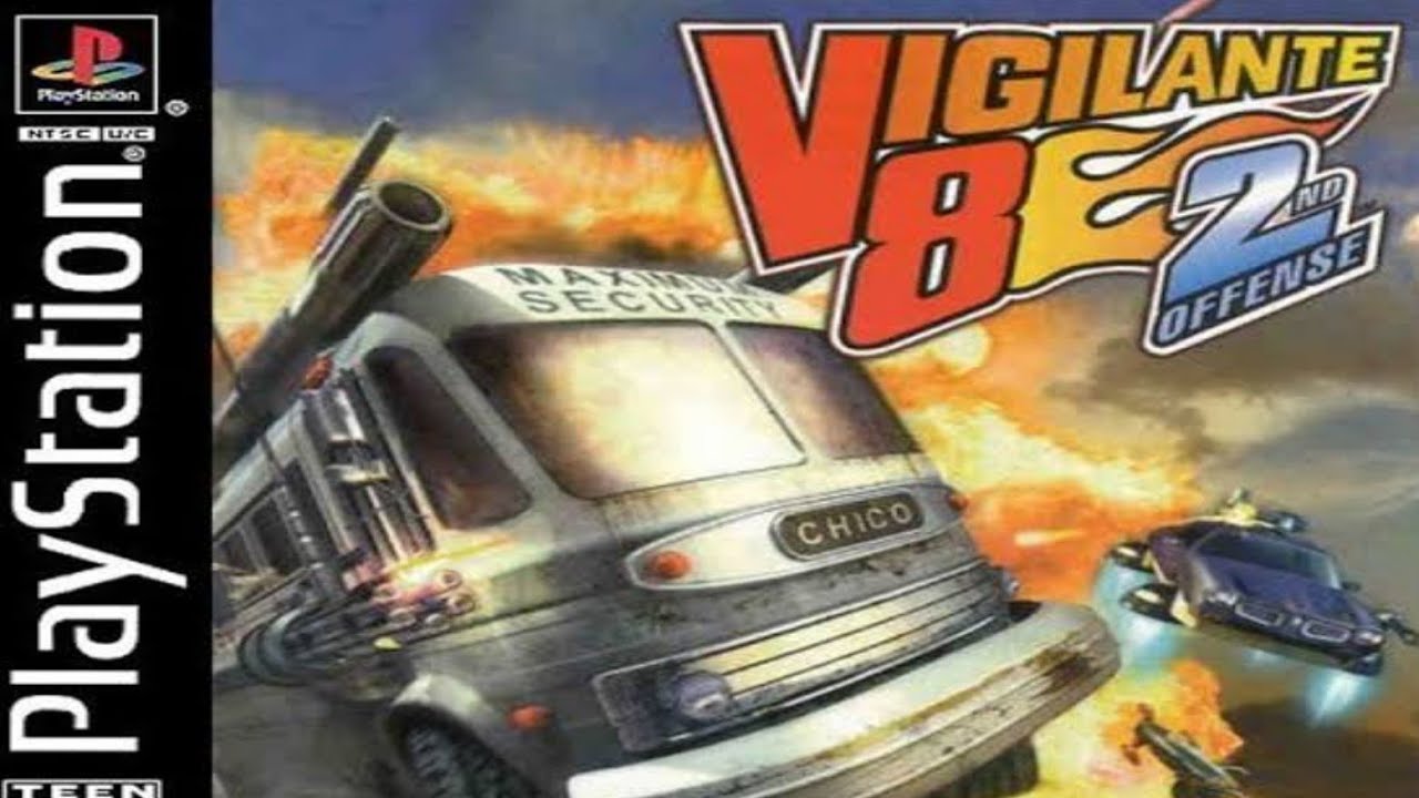 VIGILANTE 8 - Sony Playstation PS1 Version Fr PAL Complet CiB Rétro Psone EUR 25,00 - FR