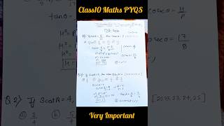 Class 10 Important PYQS. #ncert #importantquestions #shortsfeed #maths