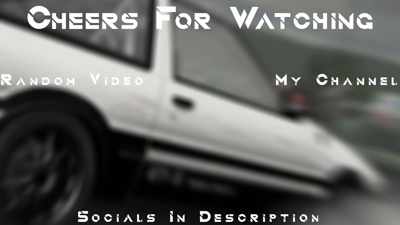 3rd outro for my videos