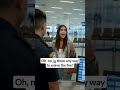 I Missed My Flight! What the Officer Said Next #englishpractice #airport #shorts