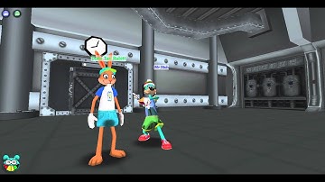 Toontown Rewritten BETA Episode1 "defeatin lv. 1 building w/ Duke Ran Rabbitt"