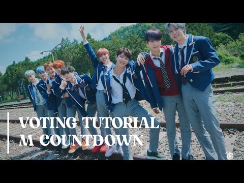 M Countdown Voting Tutorial | MWAVE, Whosfan Tutorial - YouTube