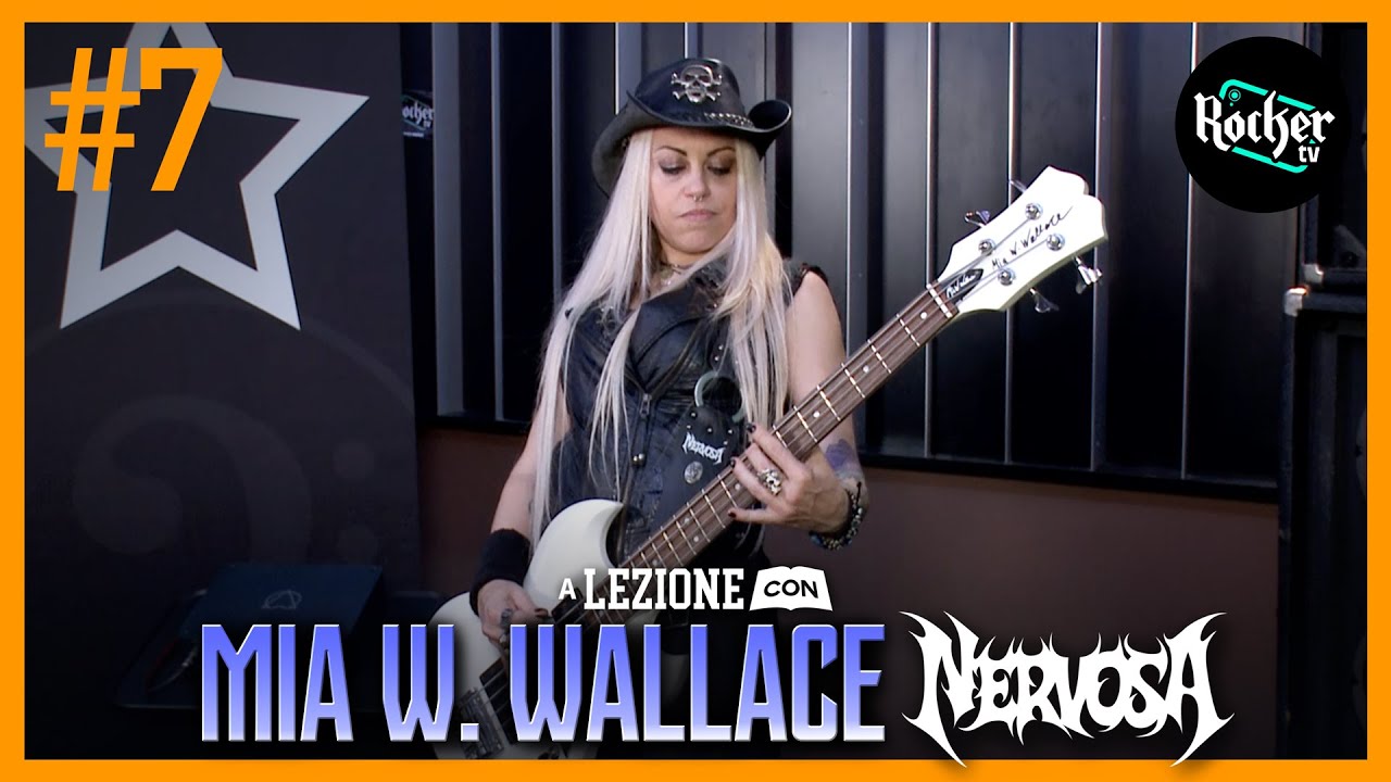 A LEZIONE CON... Mia Winter Wallace (Nervosa) - Darkglass Alpha Omega 900