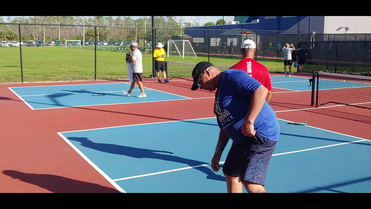 PAUL SHORTALL IN PICKLEBALL TOURNAMENT BONITA SPRINGS YMCA YouTube