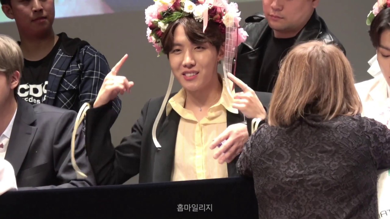 190425 BTS PERSONA fansign J-HOPE focus