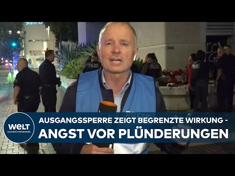LOS ANGELES: Angst vor Plünderungen - Geschäfte rüsten sich für das Migrationsprotest-Wochenende