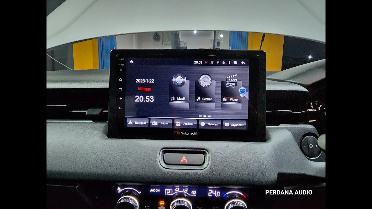 Full Upgrade HRV 2023, Headunit Nakamichi Elite Pro & Venom Audio