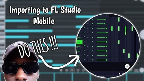 HOW TO IMPORT DRUMKITS ( FL STUDIO MOBILE )