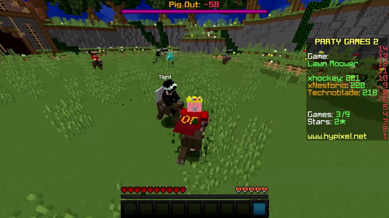mini hypixel olympics - Bonus footage of https://www.youtube.com/watch?v=nCHcHVB6pwI