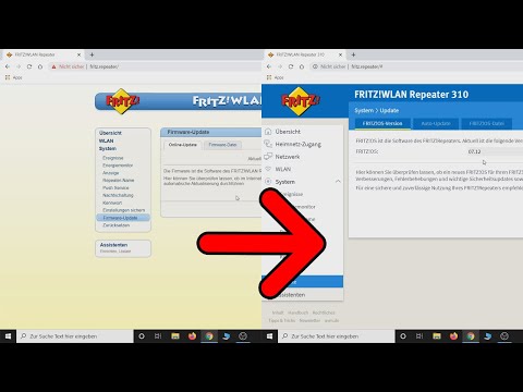 Fritz WLAN Repeater - Manuelles Update der Firmware über die Benutzeroberfläche