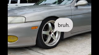 the SC's old wheels get NEW center caps.