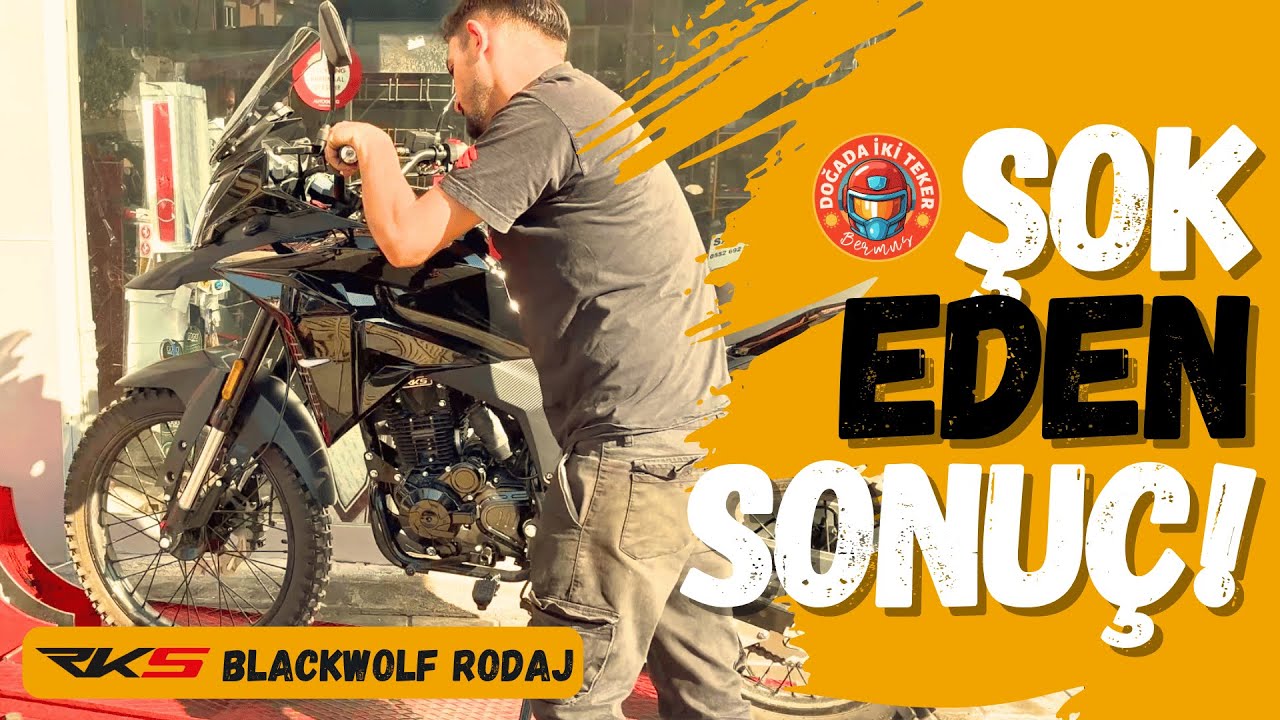 GÖZLERİNİZE İNANAMAYACAKSINIZ! l RKS BLACKWOLF 250' nin 500 KM RODAJ BAKIMINI YAPTIRDIM