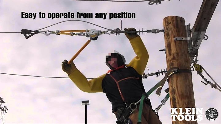 New Klein Web Strap Hoist