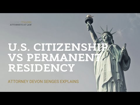 What is the Difference Between U.S. Citizenship and U.S. Permanent Residency?