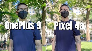 OnePlus 9 vs Pixel 4a Real World Camera Comparison (Visiting Google