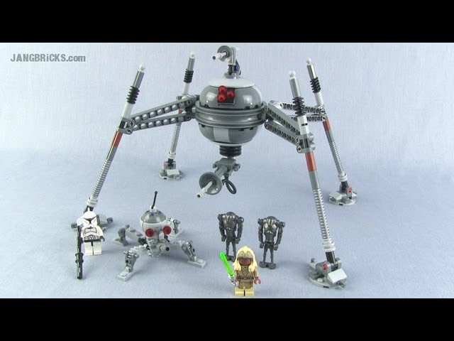 LEGO Star Wars Homing Spider Droid 75016 review! - YouTube