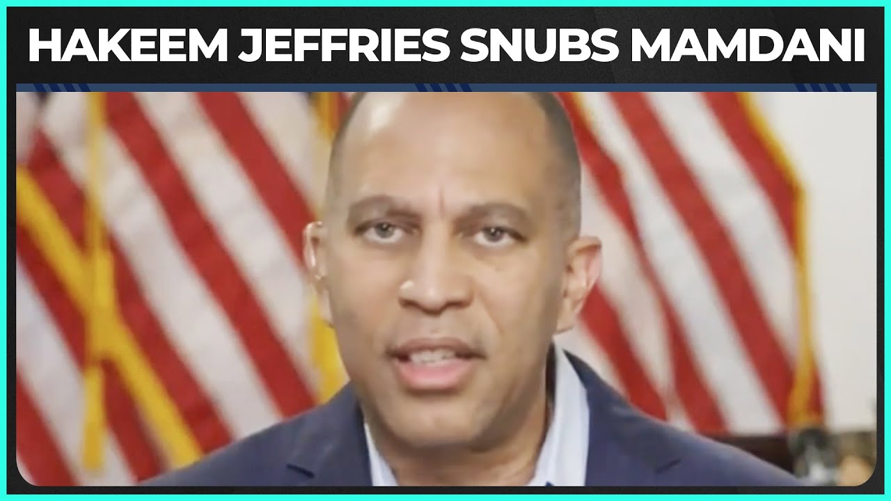 Hakeem Jeffries SNUBS Mamdani… Again