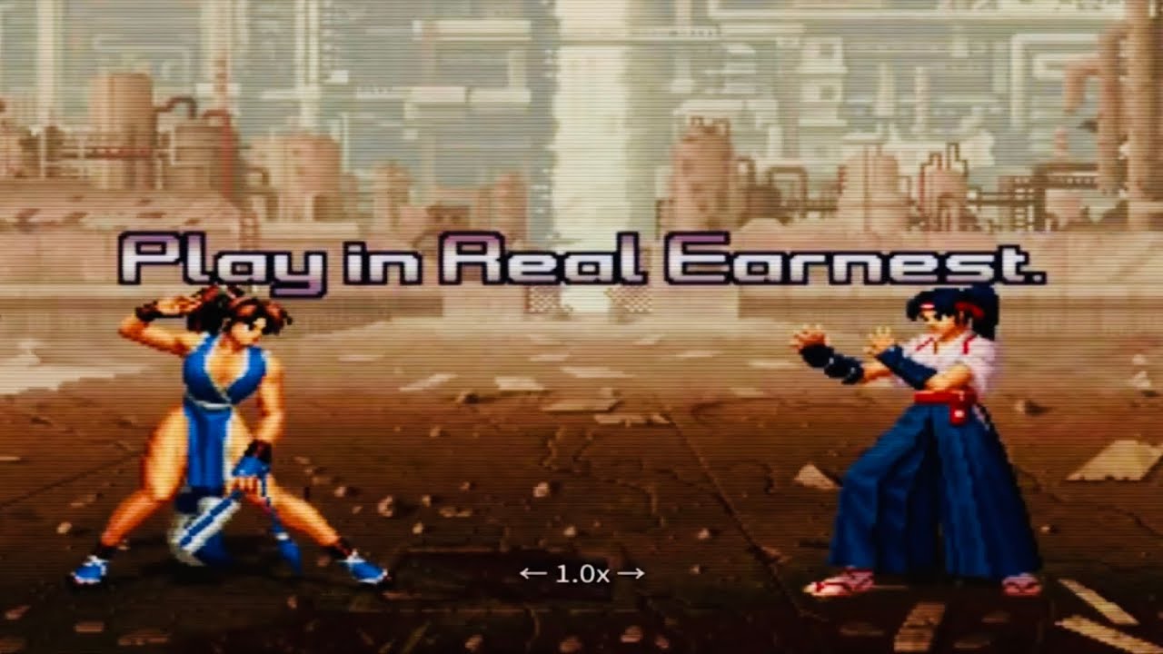 [SNK VS.CAPCOM SVC CHAOS] 不知火舞VS藤堂香澄　他　オンライン対戦