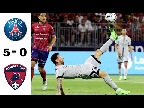 PSG Vs Clermont Foot 5-0 | Extended Highlights & All Goals 2022 PSG Vs Clermont Foot 5-0 | Extended Highlights & All Goals 2022 Thumbnail