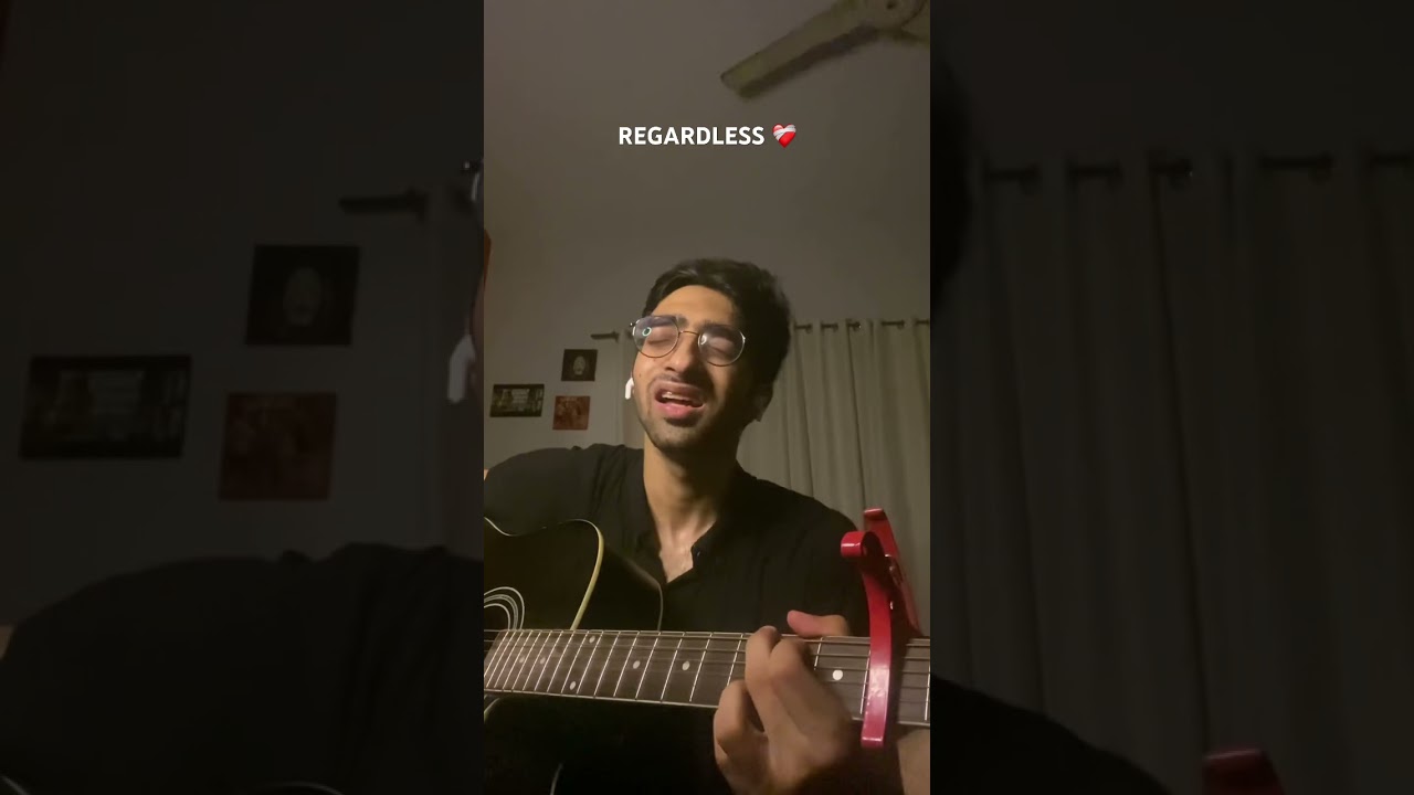 REGARDLESS | Asim Azhar | New Single | Guitar Cover | Hazik Khalid