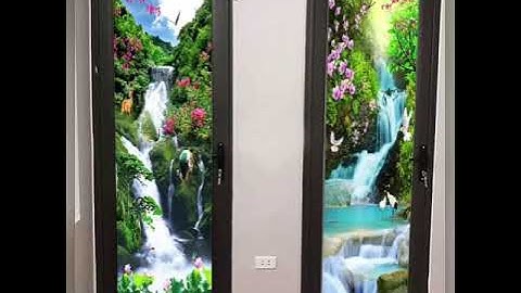 Mẫu cửa kính tranh 3D đẹp 0987777891