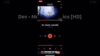 Monster by Dev instrumental slowed
