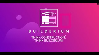 Builderium  блокчейн платформа для строительных подрядчиков и заказчиков !!!
