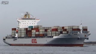 OOCL CHARLESTON Container ship コンテナ船 大阪港入港 2015-APR
