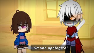 Apologize!!//Meme ❗ Disbelief Papyrus❗ Undertale/Gacha club Genocide route ❗