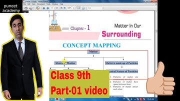 Matter in Our Surroundings Chapter 1 class 9 #Chemistry9th