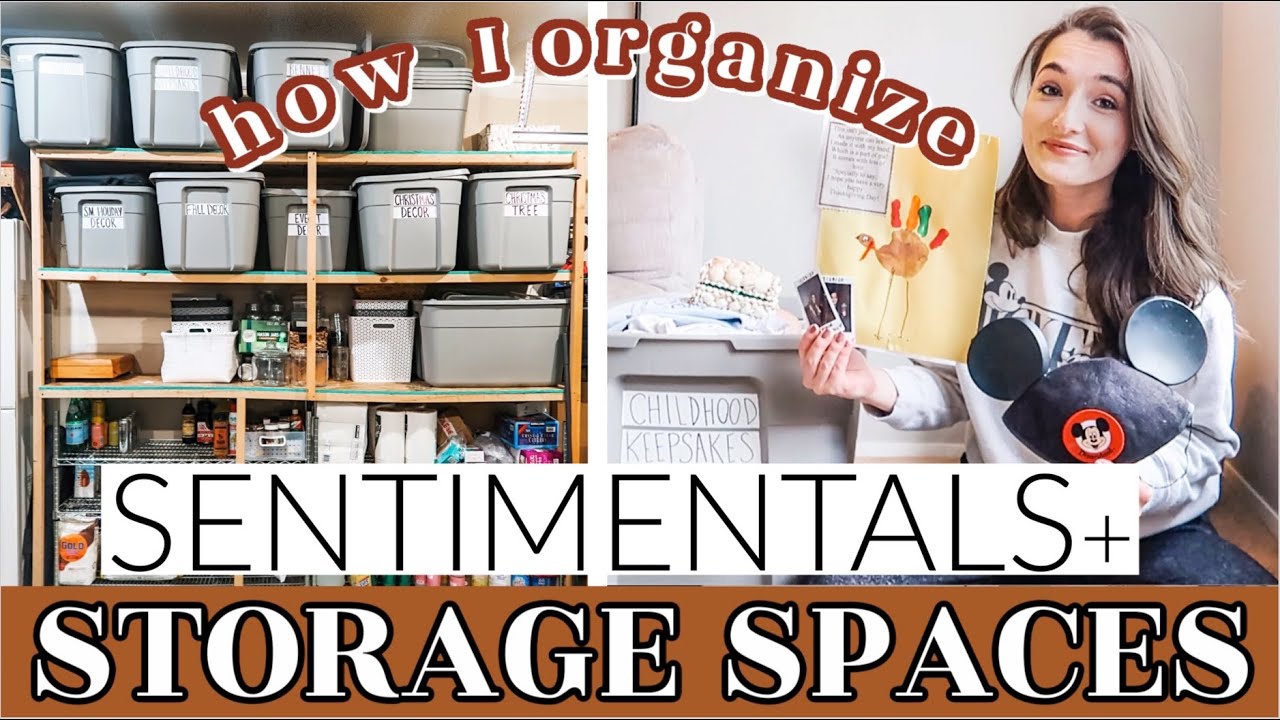 How To Organize & Store Keepsakes & Other Sentimental Items