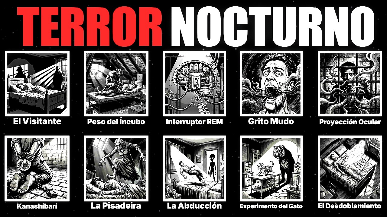 ¿Te Sucede Esto Al Dormir? 7 Fallos de Tu Cerebro Que Crean Fantasmas en Tu Mente