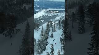 Helicopters Battle Snow — Avalanche Mitigation Near Lake Tahoe