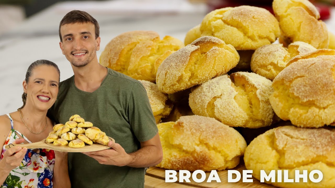 VOCÊ TEM QUE PROVAR ESSA BROA DE MILHO - SEM GLÚTEN E SEM LACTOSE (SEM TRIGO E LEITE) - GLUTEN FREE