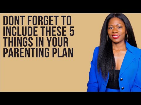 Include These Things in Your Co-Parenting Plan With A Narcissist