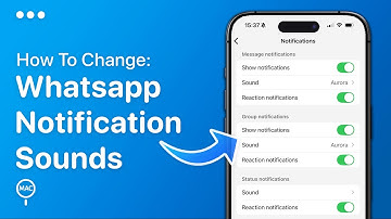 How To Change WhatsApp Notification Sound On iPhone - (EASY)