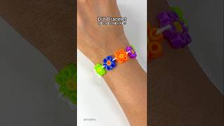 DIY Perler Beads Flower Bracelet
