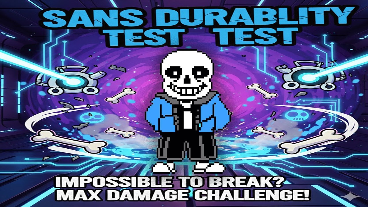 Sans Durability Test [Minecraft PE]