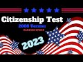 EASY Practice of USCIS Official 100 Civics Questions &amp; Answers for US Citizenship Interview 2023