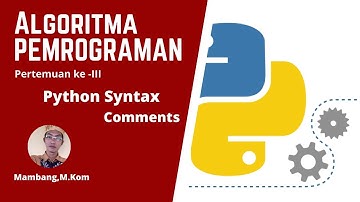 Algoritma Pemrograman Pertemuan Ke III