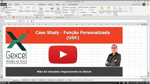 Case Study Função Personalizada UDF no Excel
