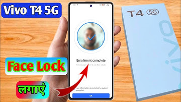 how to face lock in vivo t4 5g, vivo t4 5g face lock setting