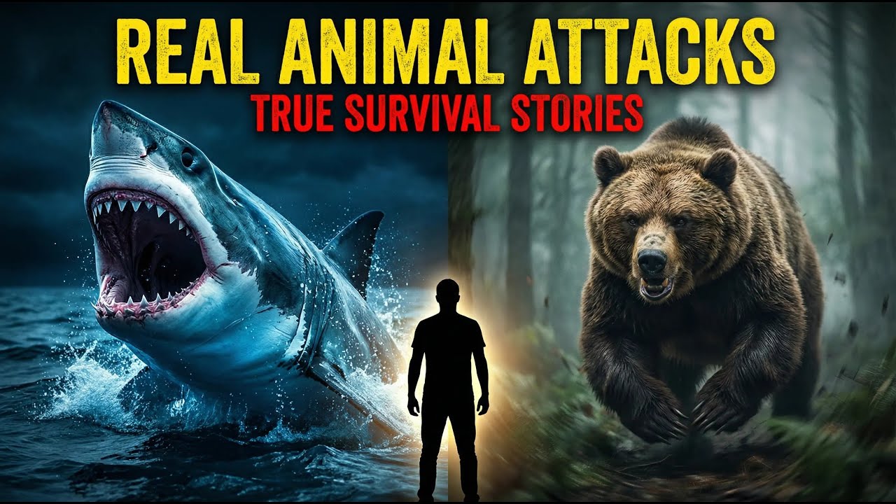 Shark, Bear, Tiger: The Survival Moves That Saved Their Lives