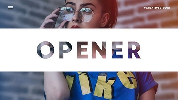 Fast Intro - Promo Video | Dynamic Intro | Typography Opener For Your Channel