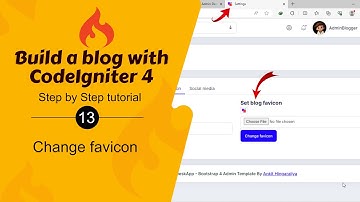 #13. How to Change Favicon in CodeIgniter 4