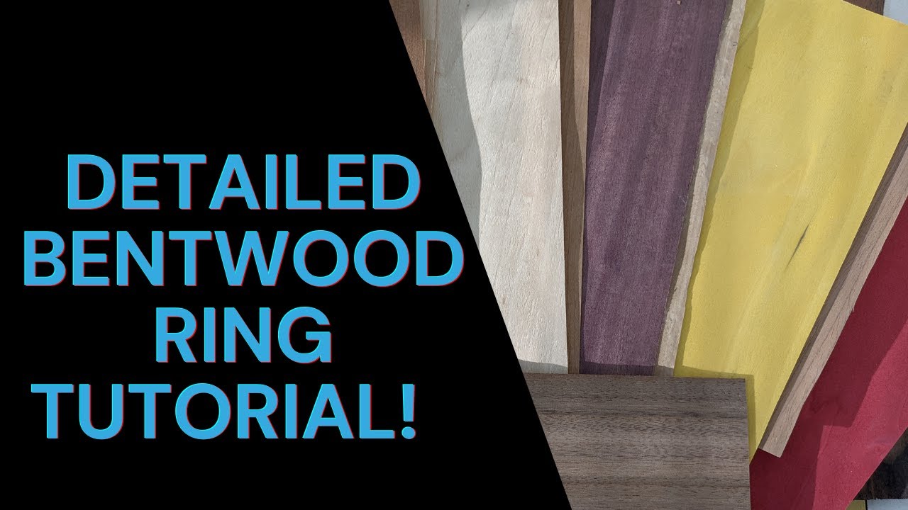 The Most Detailed How to make a bentwood ring Part 1 YouTube